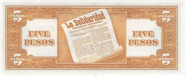 Philippinen 5 Pesos 1949 p135f